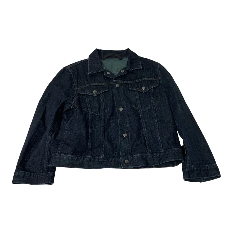 Jacket Denim By Clothes Mentor In Blue Denim, Size: L Beach