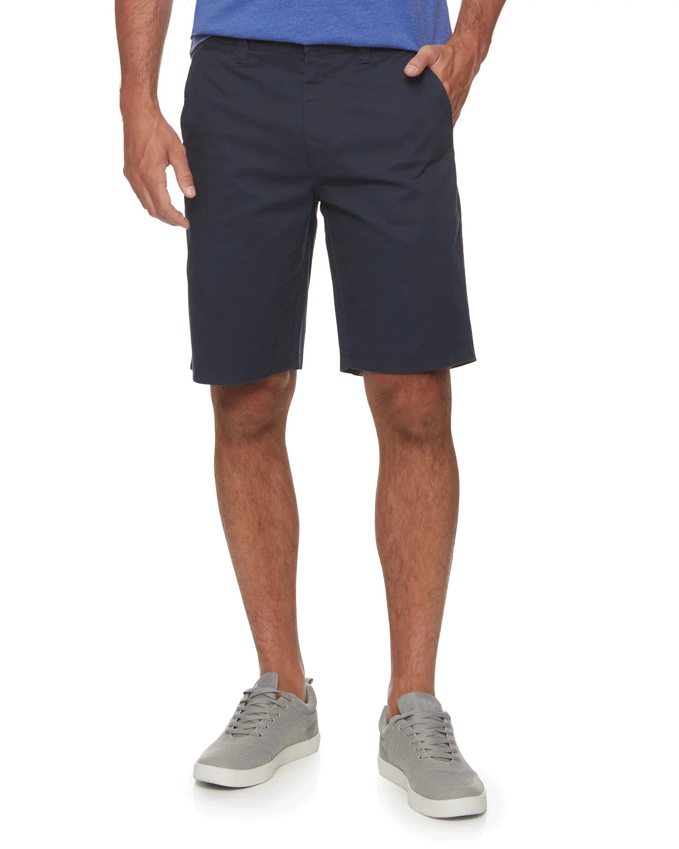 Memphis Stretch Short in Navy - 10" Inseam Bohemian Men's Free