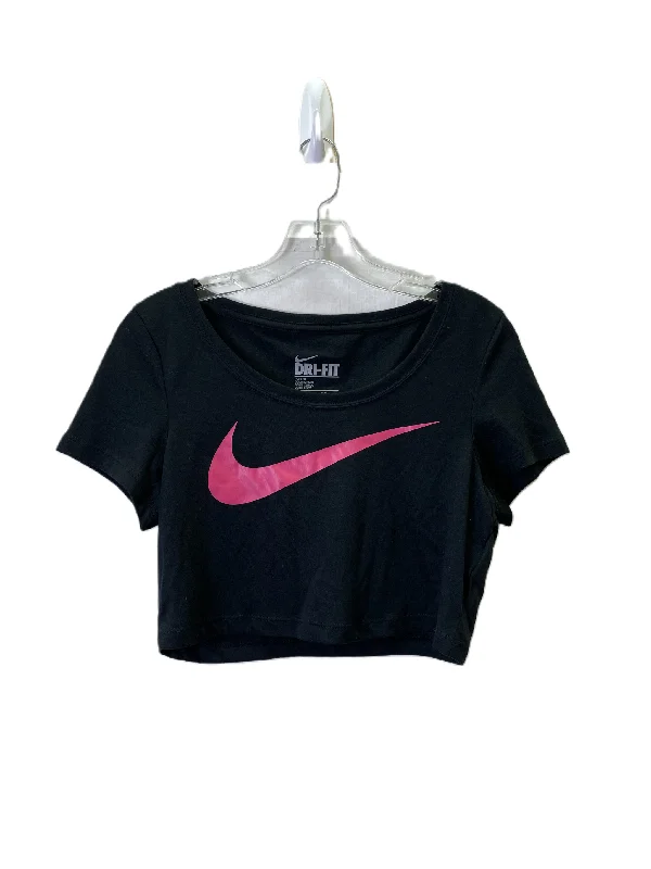 Athletic Top Short Sleeve By Nike Apparel In Black, Size: Xs Sophisticated Men's 