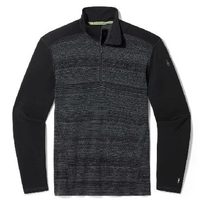 Men`s Classic Thermal Merino Base Layer 1/4 Zip Stylish Men's Tropical 