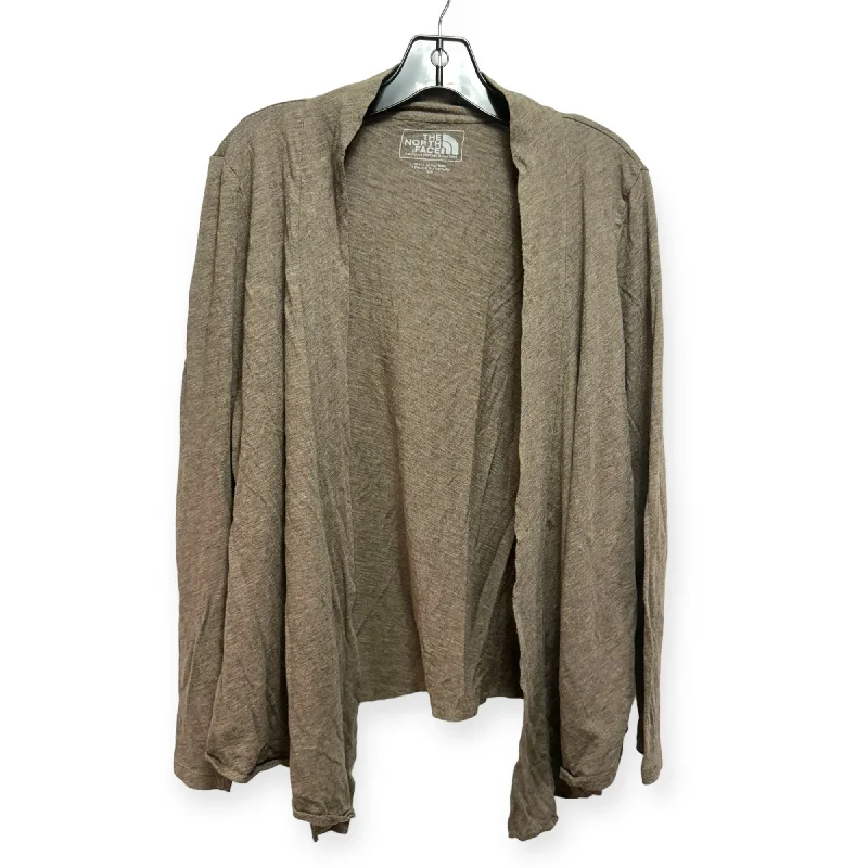 Cardigan By The North Face In Taupe, Size: S Modern Men's Geometric