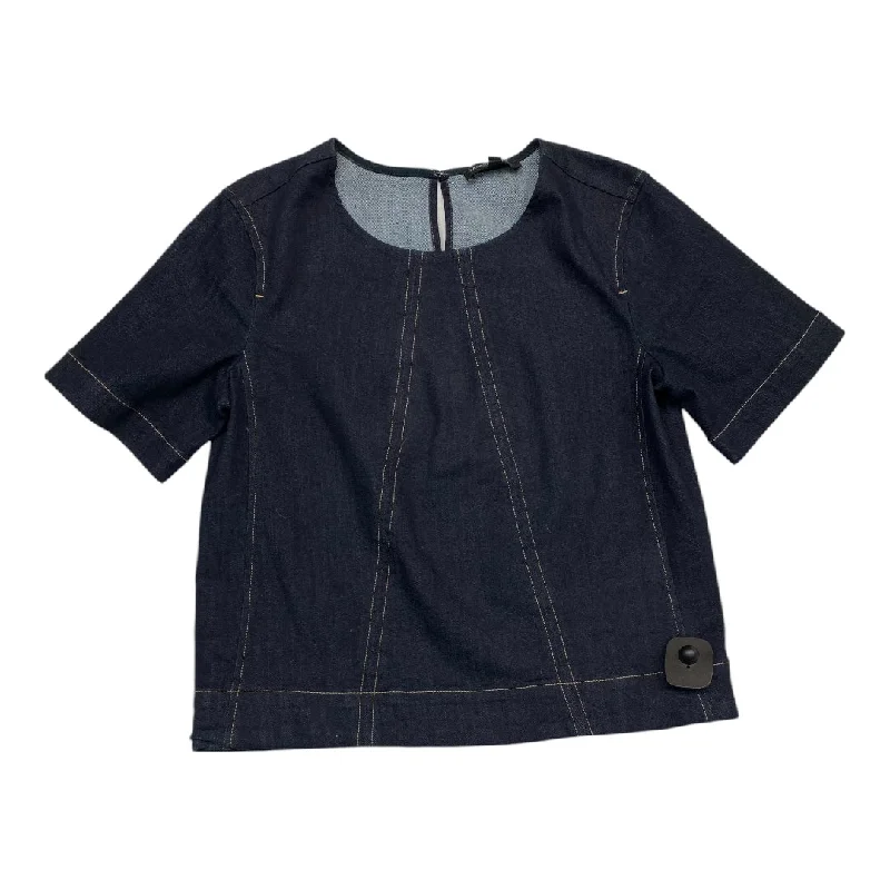 Top Ss By Banana Republic In Blue Denim, Size:M Earthy Men's Sustainable 