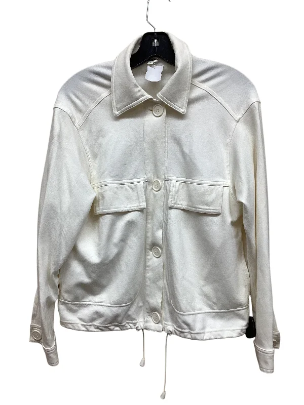 Jacket Other By Max Studio In White, Size: S Adventure