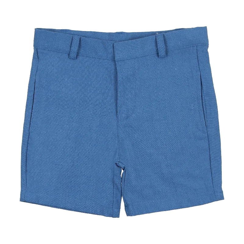 Sweet Threads Medium Blue Ace Shorts Woven Elegant Men's Formal 