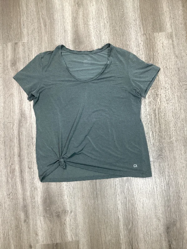 Athletic Top Short Sleeve By Gapfit In Green, Size: L Stylish Men's Neon