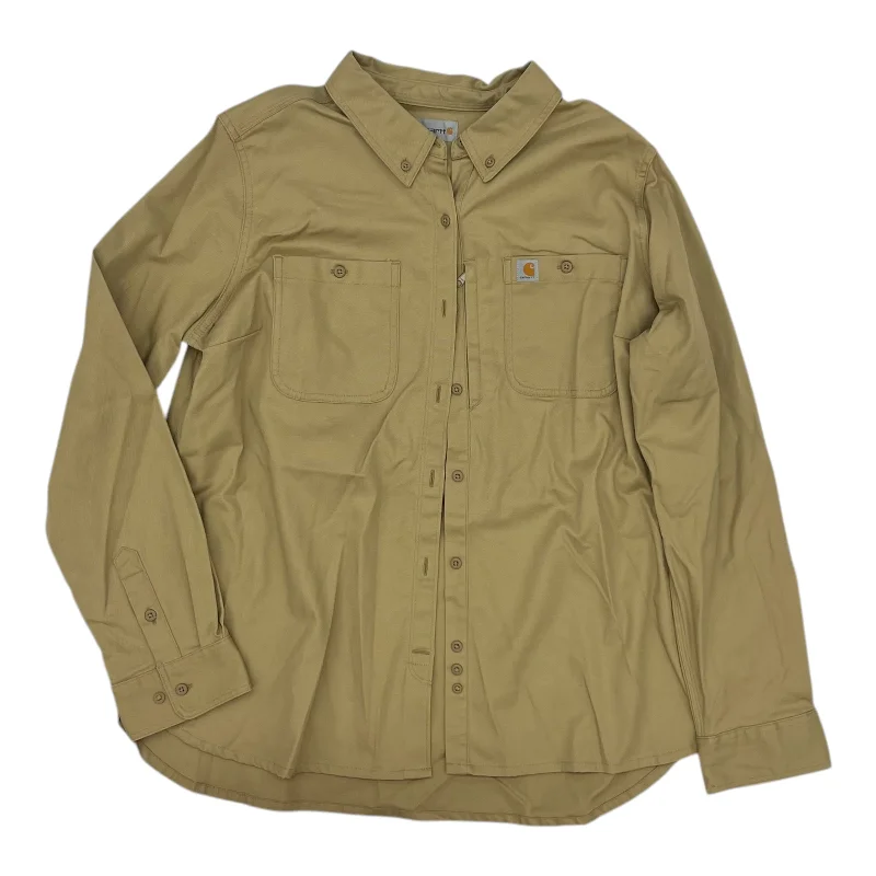 Top Ls By Carhartt In Tan, Size:Xl Vacation