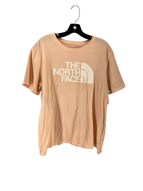 Athletic Top Short Sleeve By The North Face In Pink, Size: Xl Unique Men's Upcycled