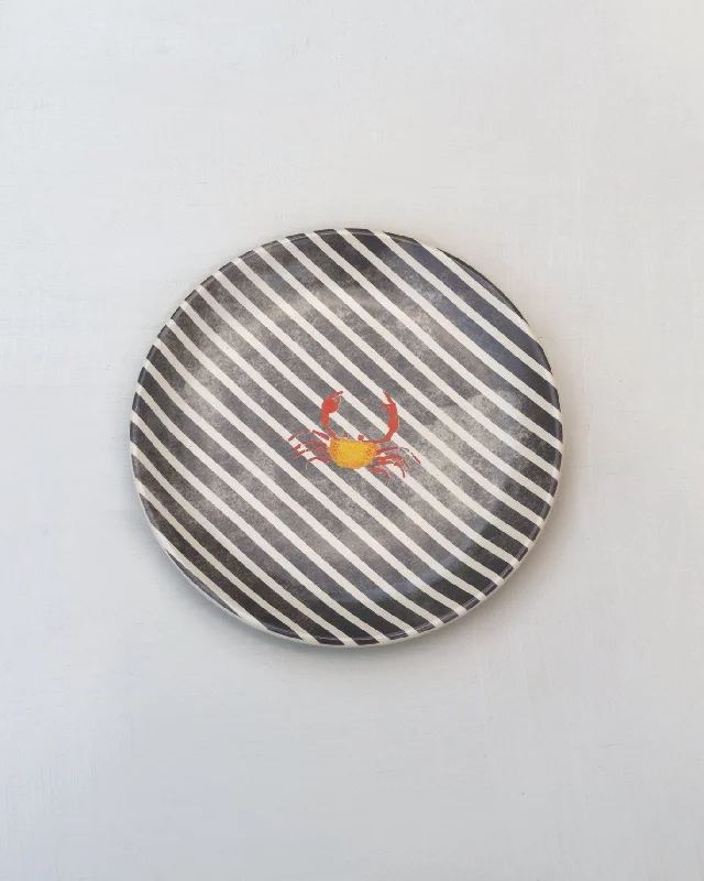 Nancowry Crab Quarter Plate - Multi Classic Men's Pin