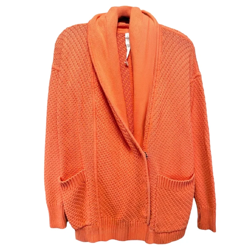 Post Practice Cardi By Lululemon In Plum Peach, Size: 4 Dynamic Men's Glow