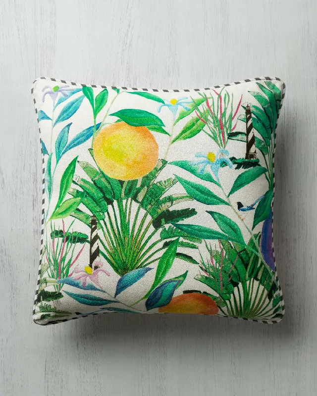 Trinco Rainforest Cushion Cover Laid