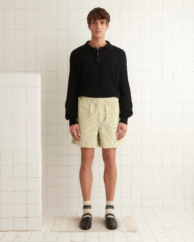 Mint Corduroy Shorts Cozy Men's Winter