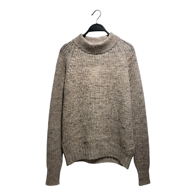 visvim/Sweater/S/Wool/KHK/Khaki Knit Sweater Classic Men's Pin