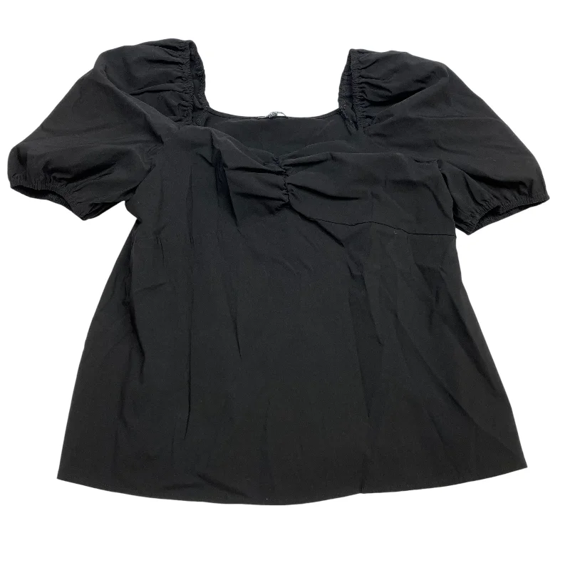 Top Short Sleeve By Simply Be In Black, Size: 3x Dynamic Men's High