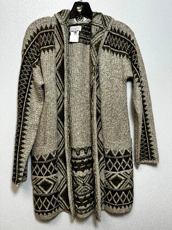 Cardigan By Lucky Brand O In Print, Size: Xs Sporty Men's Athleisure 