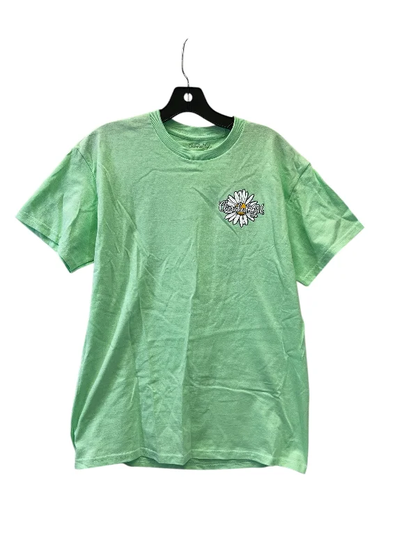 Top Short Sleeve Basic By Cherished Girl Mentor In Green, Size: M Unique Men's Patch