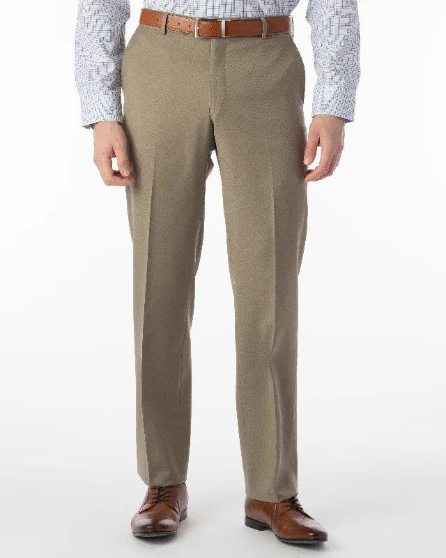 Ballin Pants - Soho Super 120's Gabardine - British Tan Casual Men's Japanese 