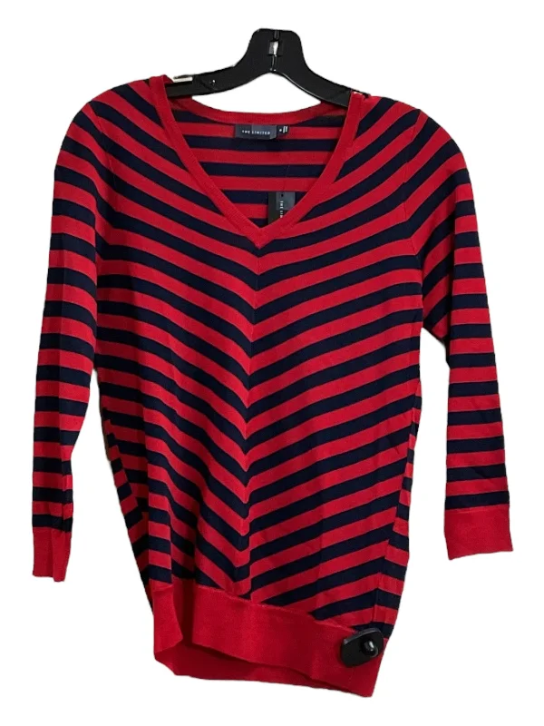 Top Long Sleeve By Limited In Blue & Red, Size: S Earthy Men's Hemp