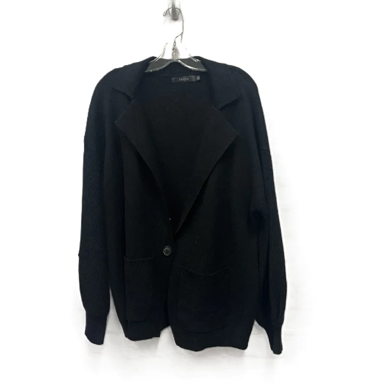 Cardigan By zesica In Black, Size: 1x Hip Men's Urban