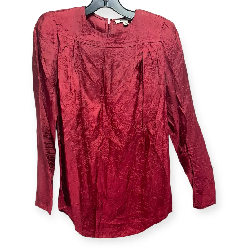 Top Long Sleeve Designer By Carven In Red, Size: 6 (EU 38) Stylish Men's Neon