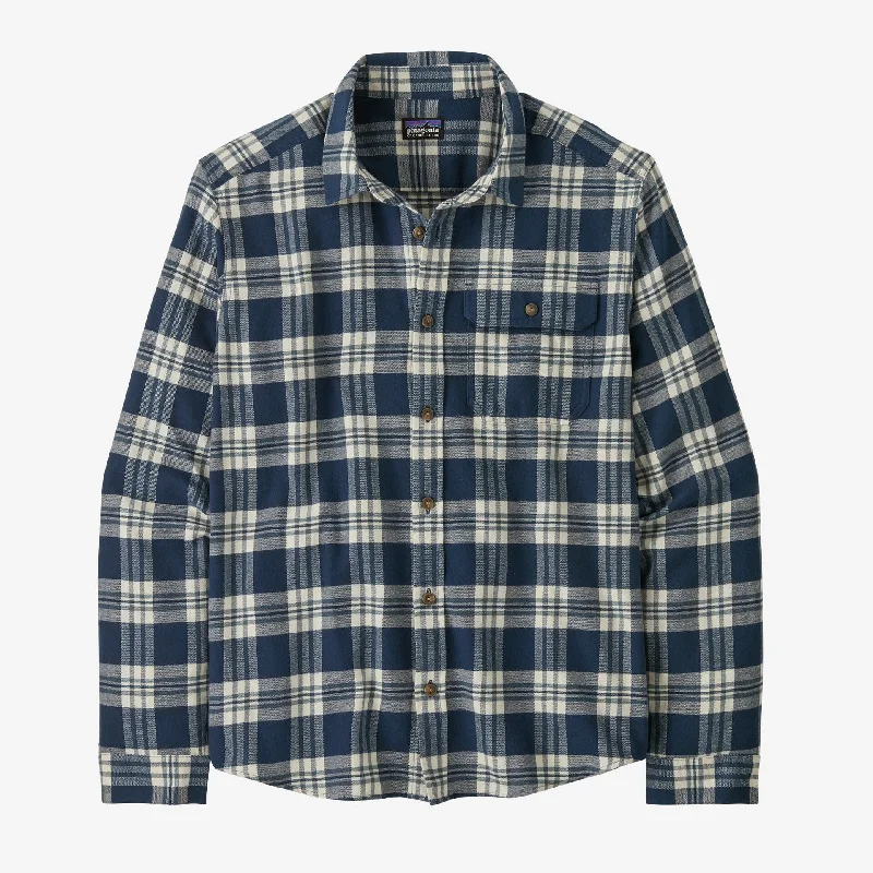 Men's Long-Sleeved Lightweight Fjord Flannel Shirt Tough Men's Military