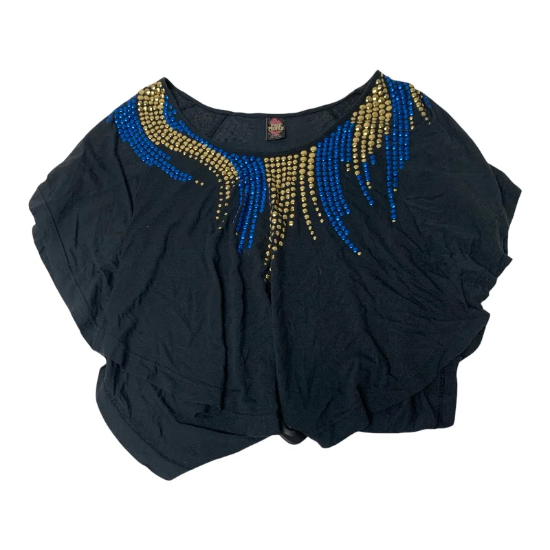 Top Short Sleeve By Free People In Black, Size: Xs Street