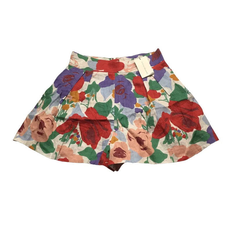 Floral Print Shorts Faithfull The Brand, Size 6 Polished Men's Silk