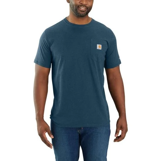 Men's Force Relaxed Fit Midweight Short-Sleeve Pocket T-Shirt - (Tall) Cclassic Men's Tweed