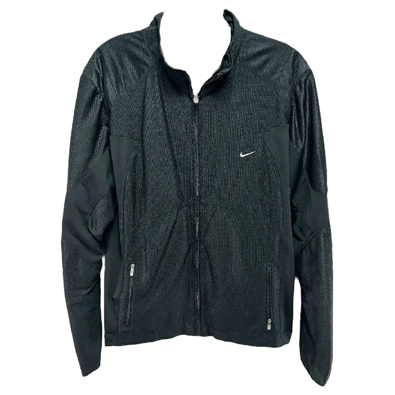 Athletic Jacket By Nike Apparel In Black, Size: Xl Adventure