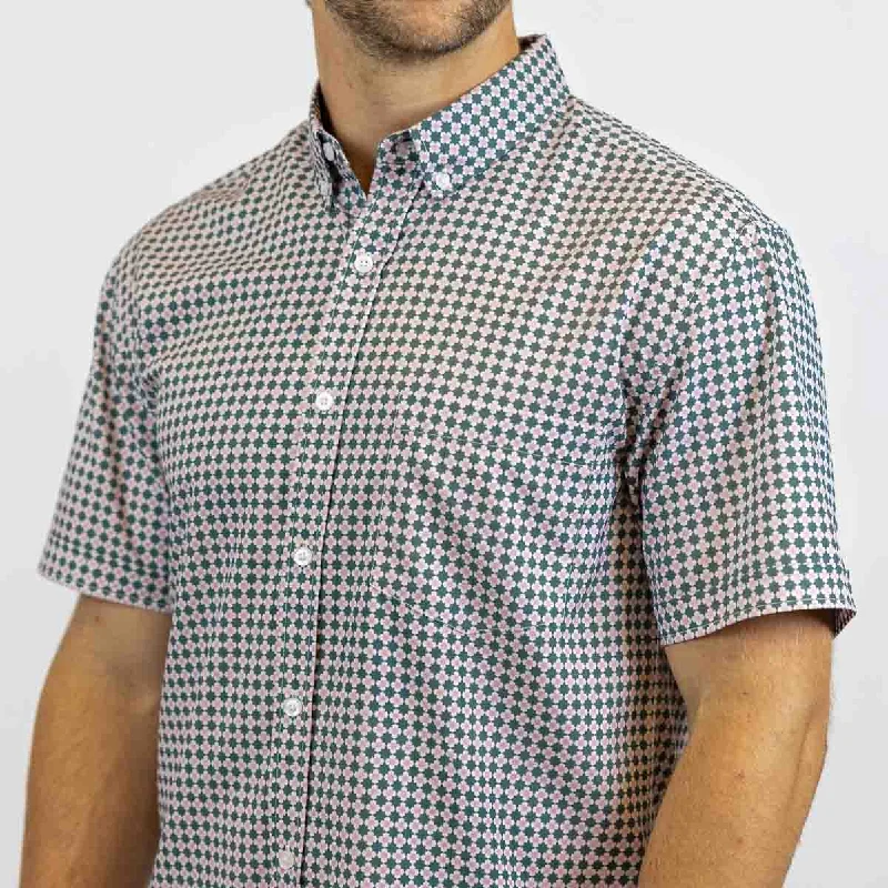 Quantum Quilt – KUNUFLEX Short Sleeve Shirt Relaxed Men's Australian 