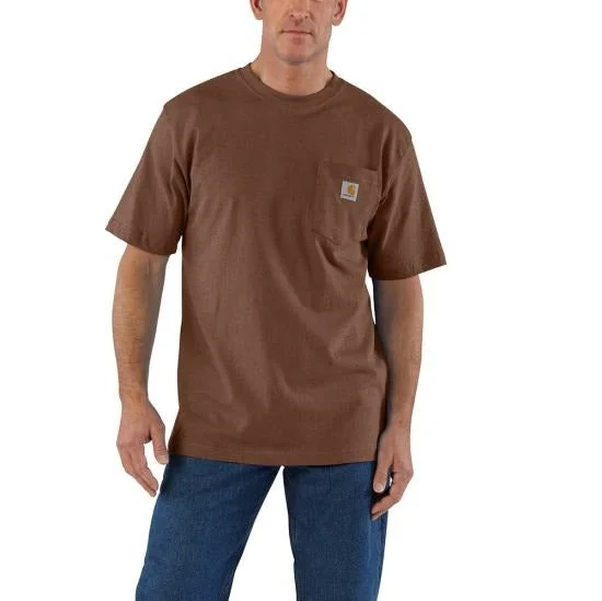 Loose Fit Heavyweight Short-Sleeve Pocket T-Shirt Dynamic Men's Moto