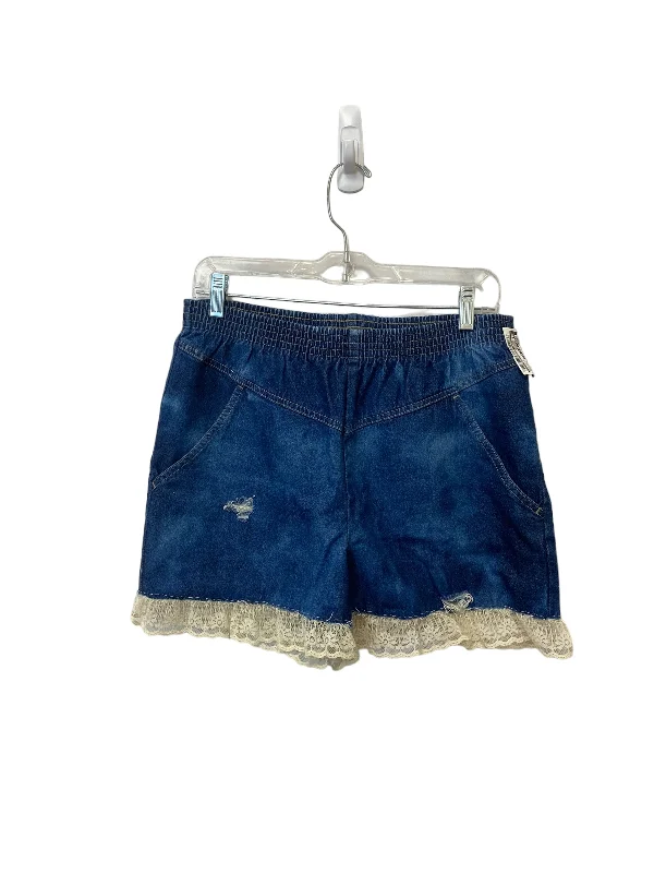 Blue Denim Shorts Clothes Mentor, Size 8petite Confident Men's High