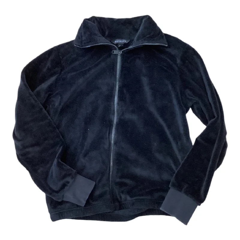 Athletic Jacket By Athleta In Black, Size: Xxs Unique Men's Patch