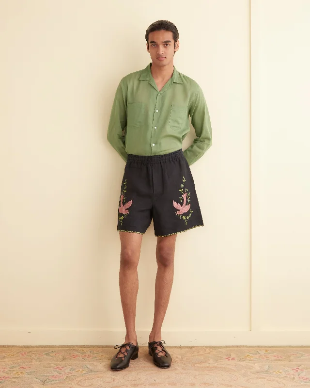 Rosefinch Shorts Traditional Men's Wool