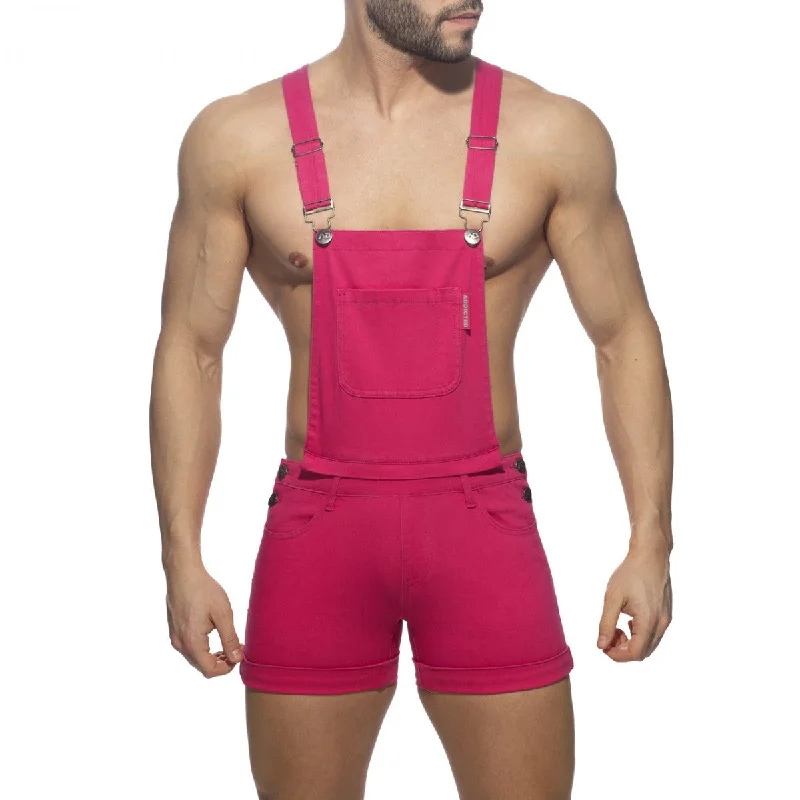 REMOVABLE ZIPPERED OVERALLS Masculine Men's 