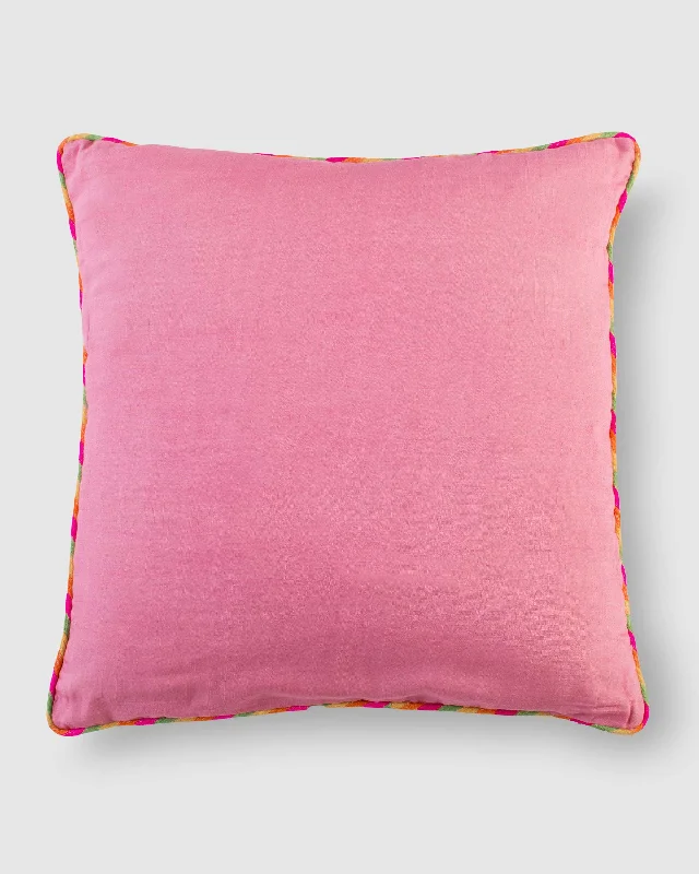 Tussar Cushion Cover - Blush Minimalist Men's Casual 