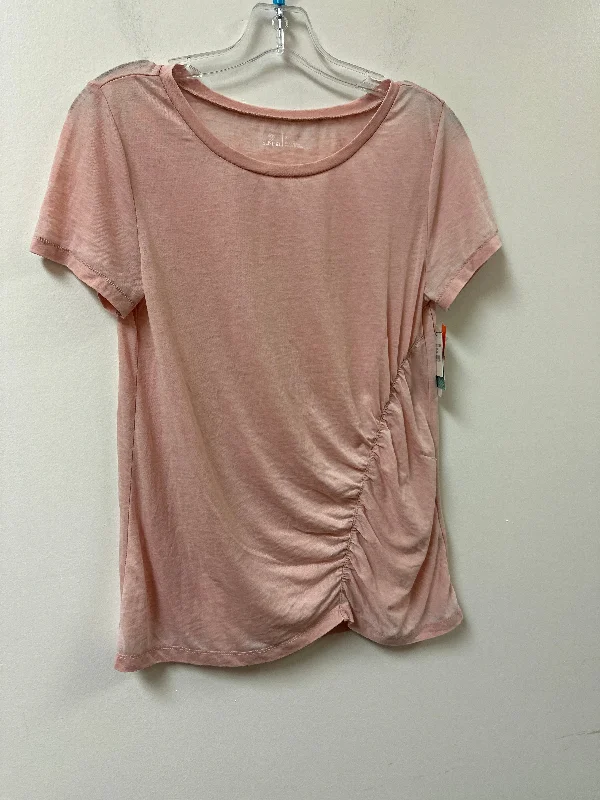 Top Short Sleeve By Susina In Pink, Size: S Vintage Men's 1970S Disco