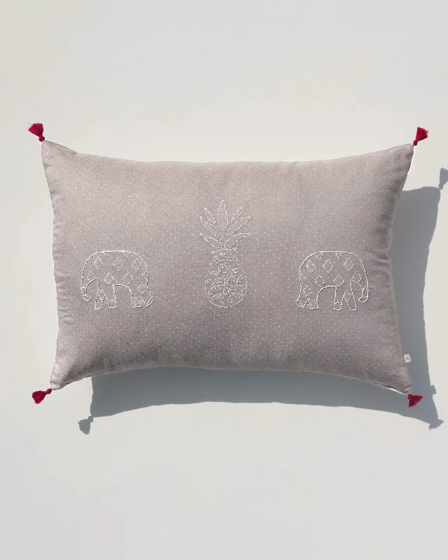 Pineapple Pillow Cover - Grey Relaxed Men's Australian 