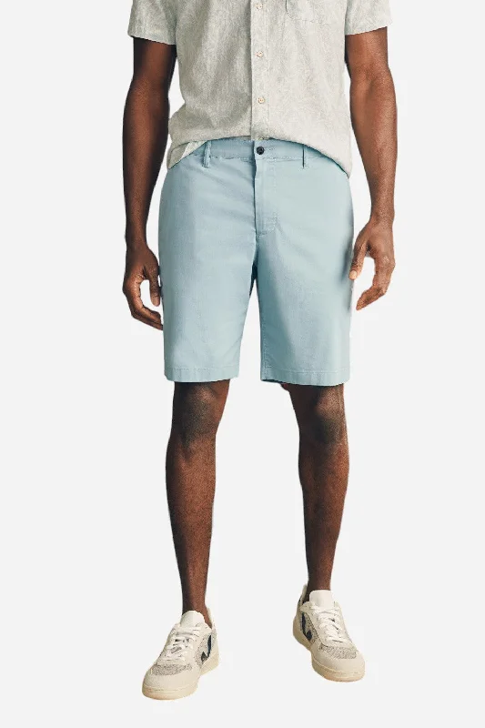 Faherty Movement Chino Short 8" in Steel Blue Adventure