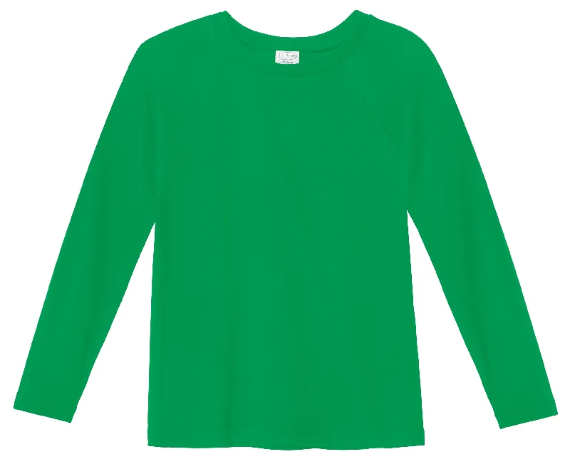 Boys Super-Soft 100% Organic Cotton Raglan Long Sleeve Tee | Elf Monochromatic Office Style