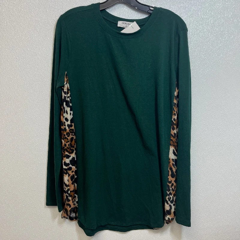 Top Long Sleeve By Clothes Mentor In Green, Size: L Sharp Men's Italian