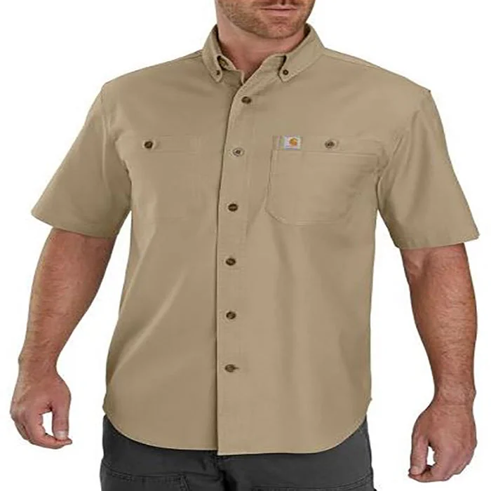 Men's Rugged Flex Rigby S/S Work Shirt Relaxed Men's Australian 