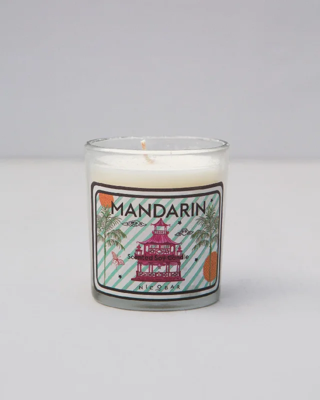 Mandarin & Clove Jar Candle Preppy Men's College