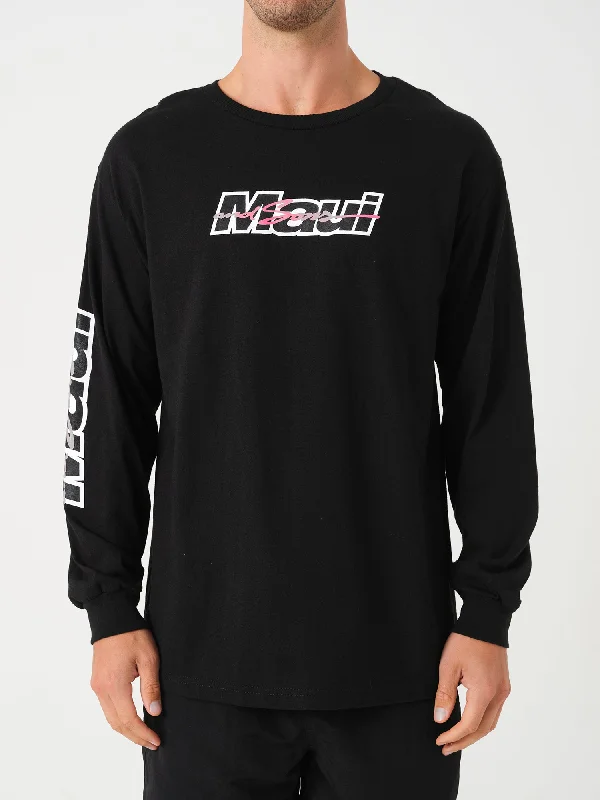 Speed Long Sleeve in Black Modern Men's Tech