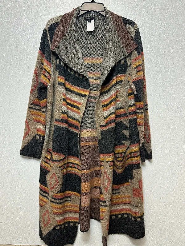 Cardigan By Joseph A In Multi-colored, Size: M Monochromatic All