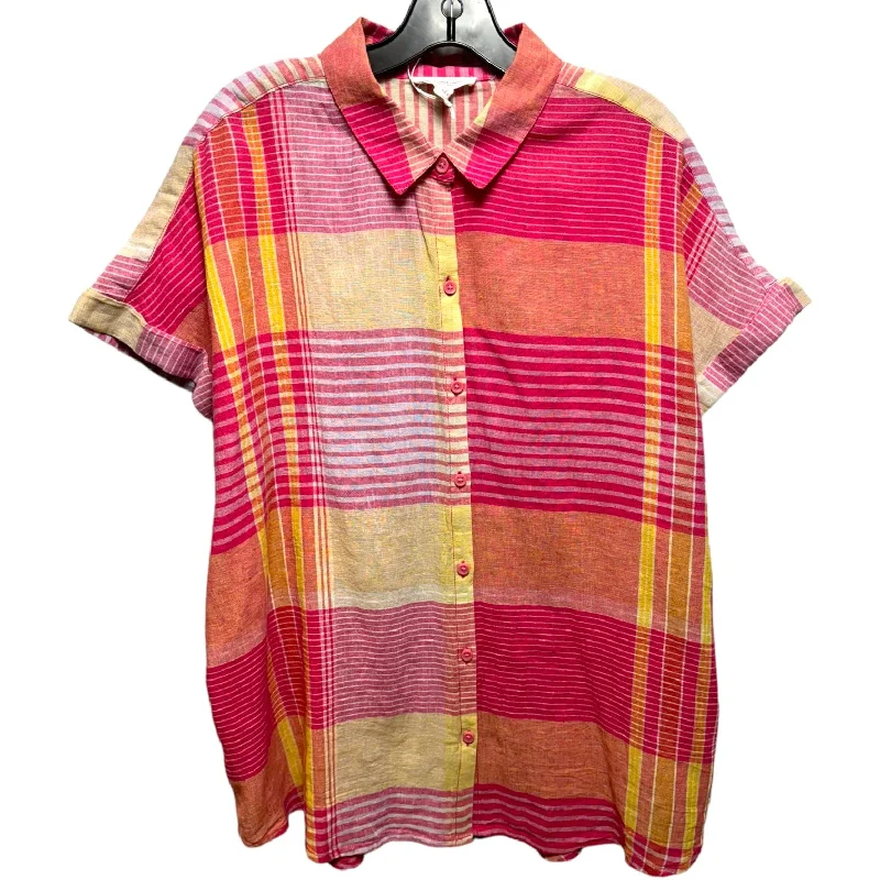 Spencer Top By Beachlunchlounge In Jaipur Dream, Size: Xl Earthy Men's Sustainable 