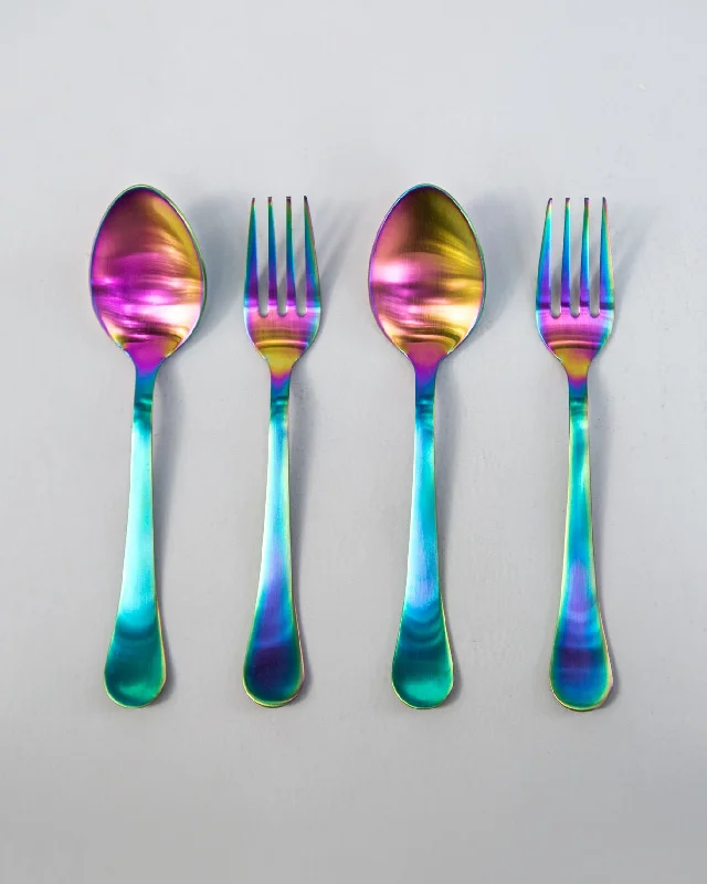 Prisma Cutlery Set (Set of 4) Dynamic Men's Glow