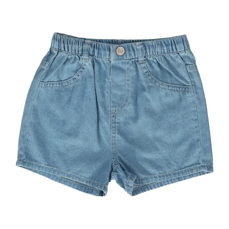 ANALOGIE BY LIL LEGS Light Wash DENIM SHORTS Artistic Men's Avant