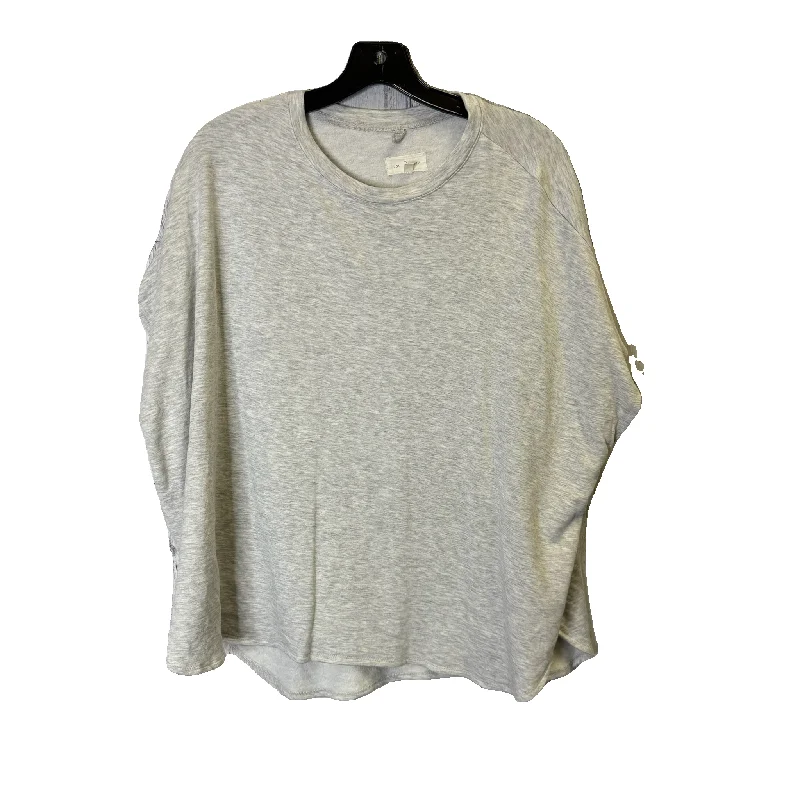 Top Short Sleeve By Lou And Grey In Grey, Size: M Refined Men's Velvet