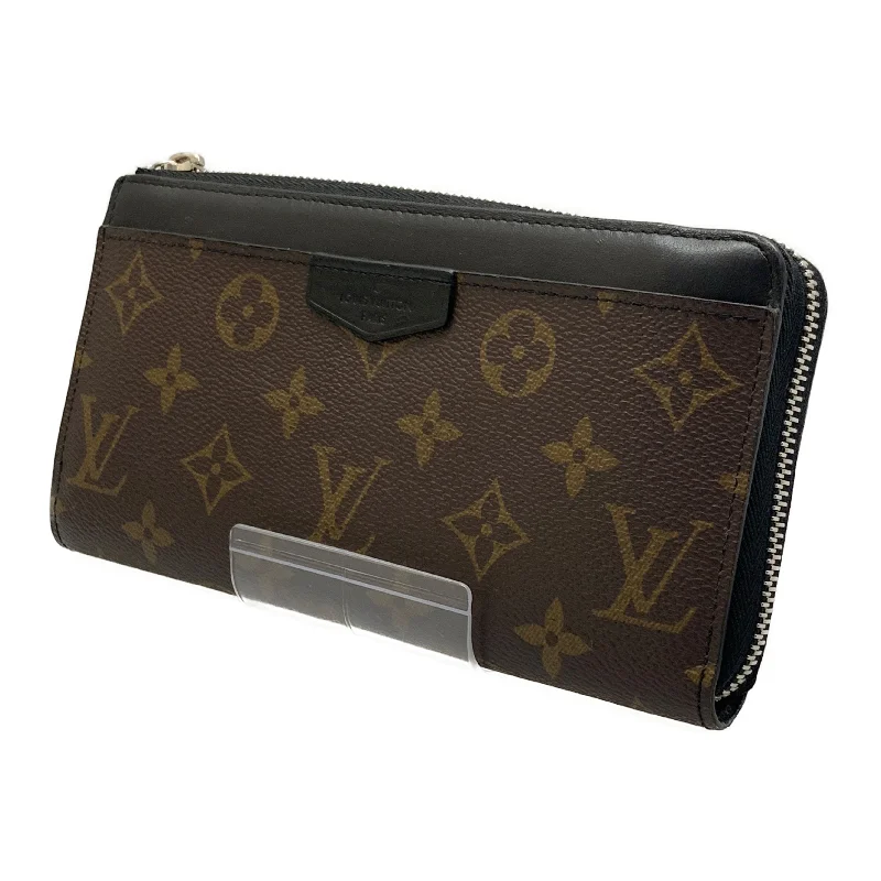 LOUIS VUITTON/Long Wallet/Brown/Leather/All Over Print/M69407/ZIPPY DRAGONNE_MONOGRAM MACASSAR/M69407 Youthful Men's Anime