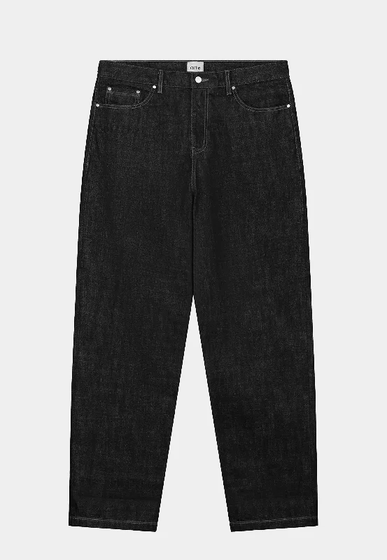 Arte Denim Pants Black Sophisticated Men's French